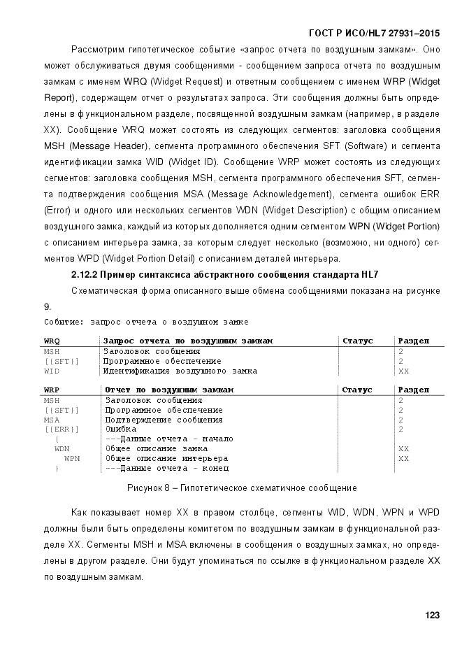 ГОСТ Р ИСО/HL 7 27931-2015, страница 130